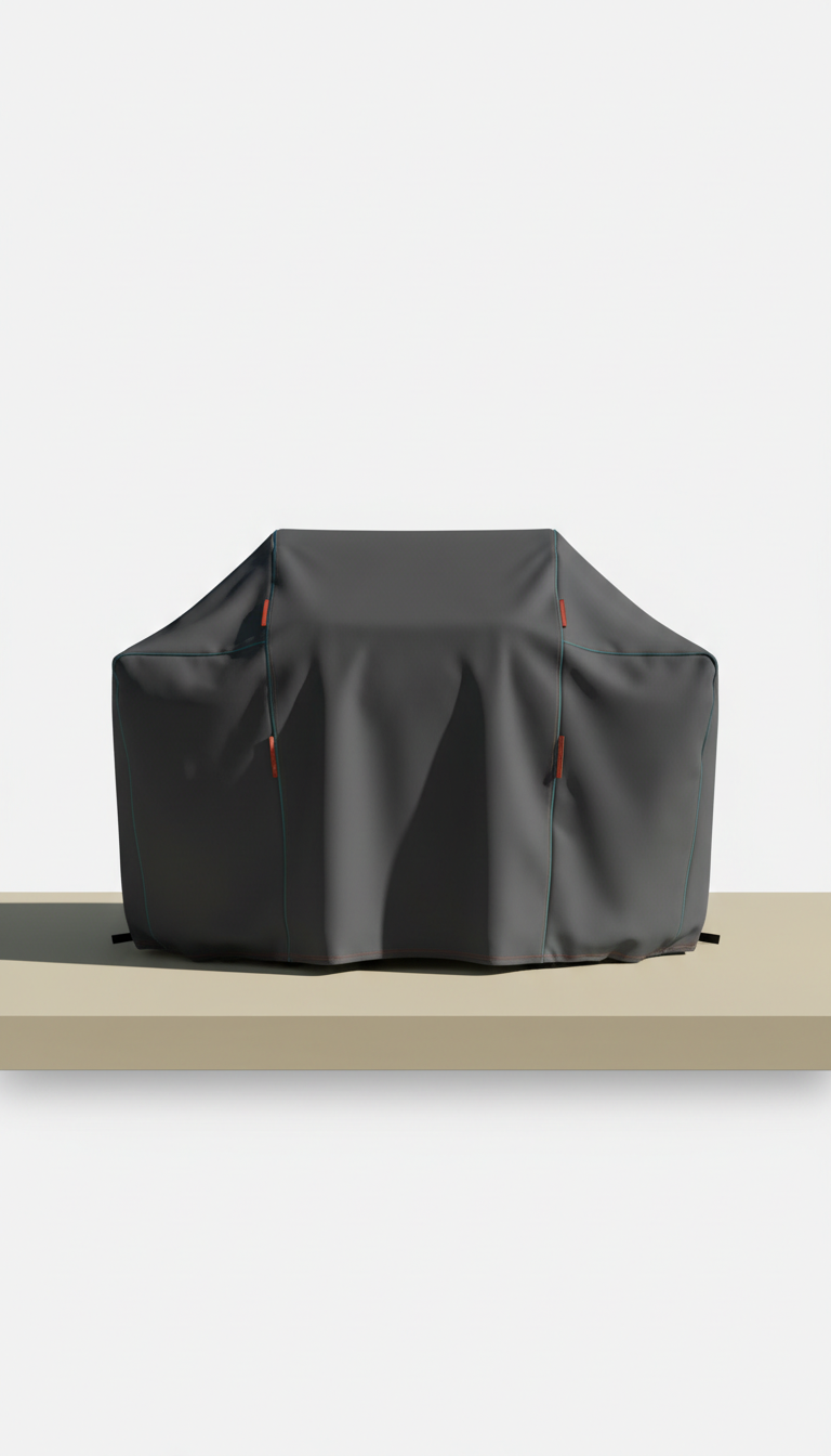 Grill Cover with UV Shield Layer