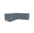 Outdoor V-Shaped Sectional Sofa Cover Gray
